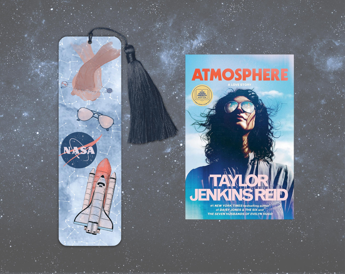To The Moon and Back Bookmark | Atmosphere Inspired | NASA Theme | Space Lovers