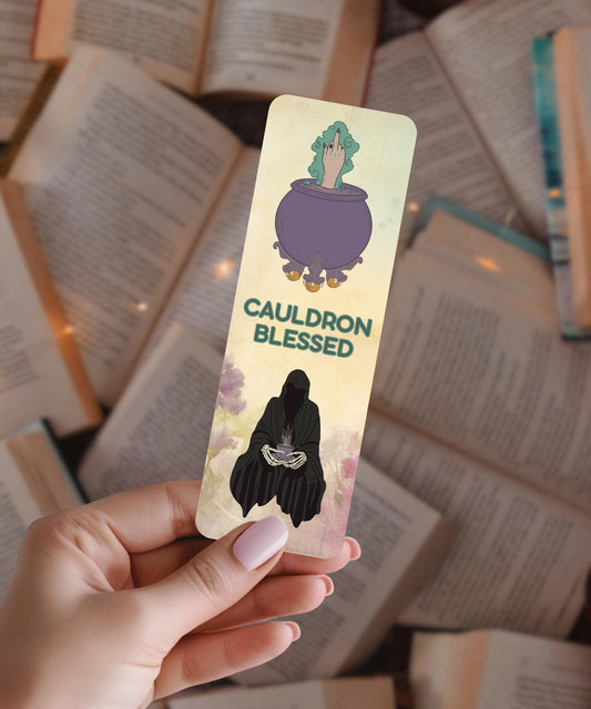 Cauldron Blessed Bookmark | ACOTAR Inspired | SJM Fans | Romantasy Booklovers