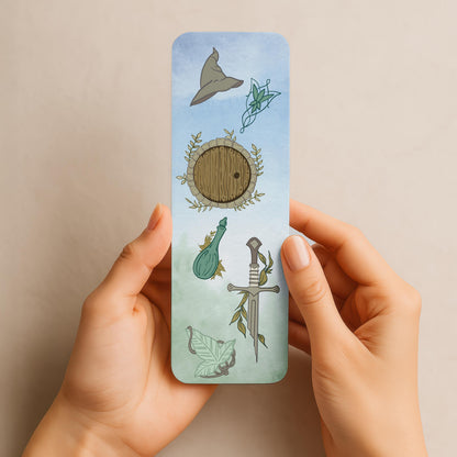 There & Back Again Bookmark | LOTR Inspired | Fantasy Bookish Gifts