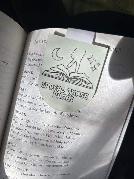 Spread Those Pages Magnetic Bookmark | Spicy Bookish Bookmark | Romance Reader Humor | Booktok Gift