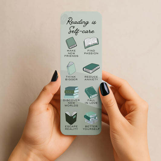 Reading is Self Care Bookmark | Book Accessories | Bookish & Literary Gifts