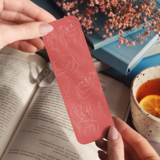 In Lines of Desire Bookmark | Romantic Bookish Gifts | Bookish Art Print
