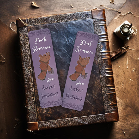 Dark Romance Even Darker Fantasies | Romantasy Bookmark | Dark Romance Book Gifts