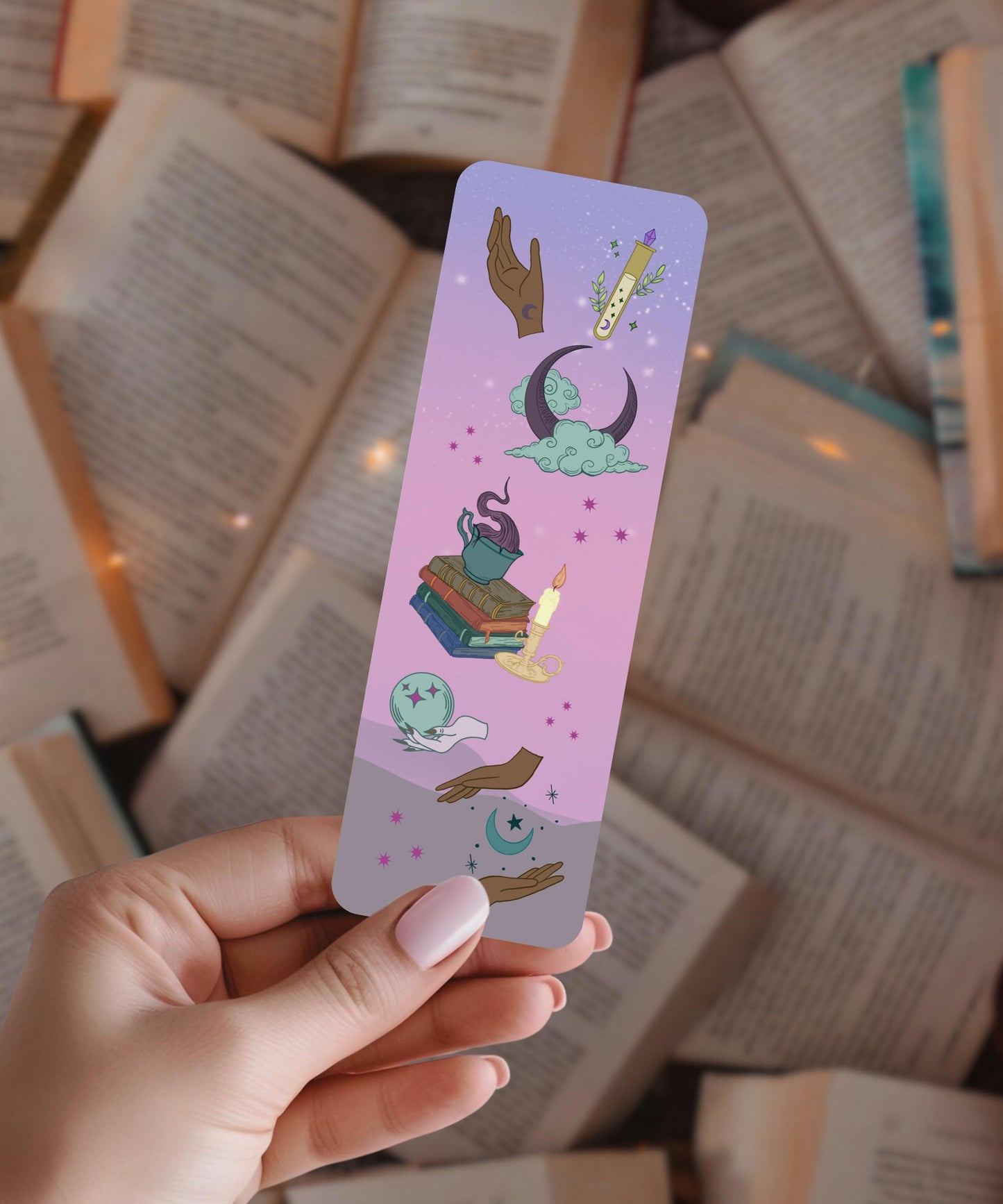 Mystic Witchcore Bookmark | Celestial Book Accessories | Booklover Gifts