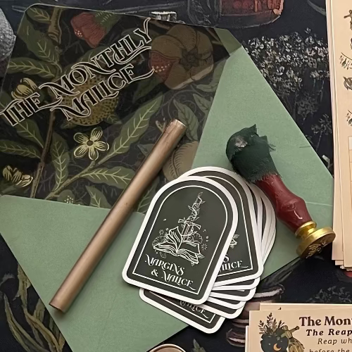 The Monthly Malice: Snail Mail Bookish Subscription