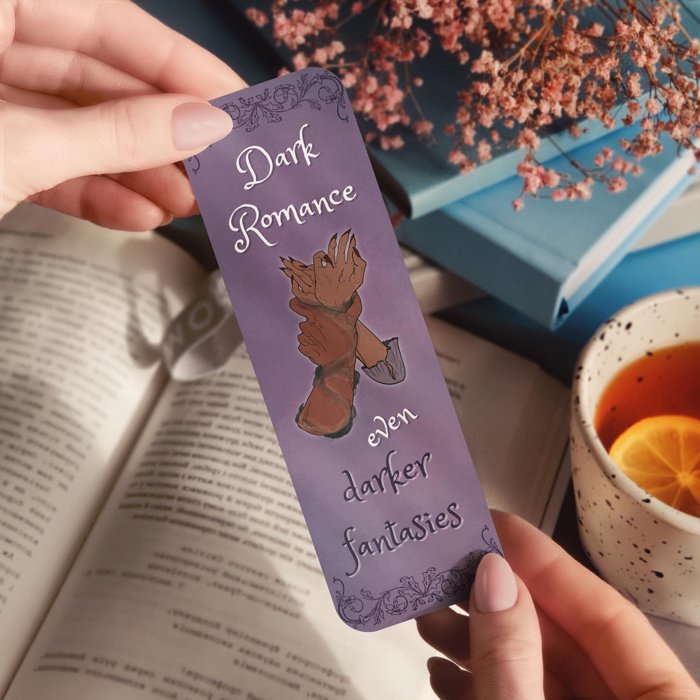 Dark Romance Even Darker Fantasies | Romantasy Bookmark | Dark Romance Book Gifts