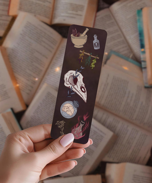 Apothecary Bookmark | Dark Academia Book Accessories | Booklover Gifts