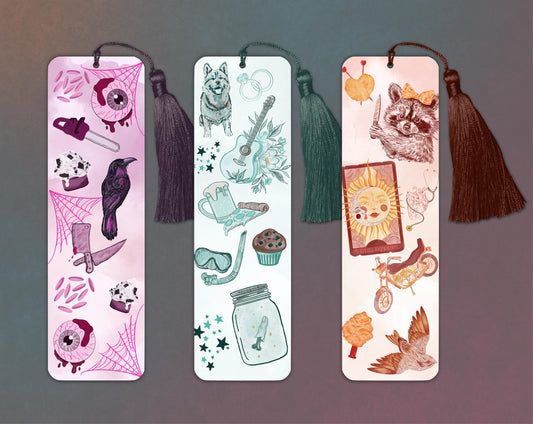 BUNDLE SET Ruinous Love Trilogy Bookmarks (3) | Inspired by Brynne Weaver's series | Dark Romance Bookmarks