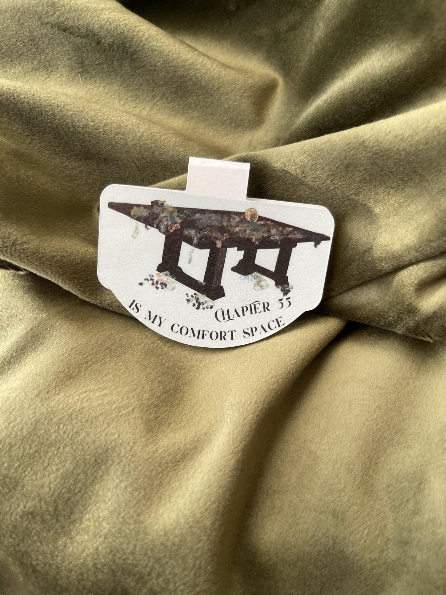 Chapter 55 Is My Comfort Space Magnetic Bookmark | Fantasy Romance Bookmark | ACOTAR Inspired