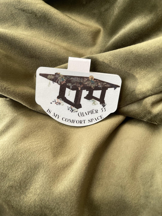 Chapter 55 Is My Comfort Space Magnetic Bookmark | Fantasy Romance Bookmark | ACOTAR Inspired