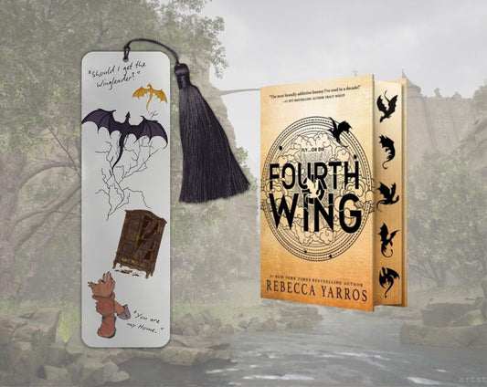 Should I Get the Wingleader? Bookmark | Inspired by Fourth Wing | Booklover Gifts