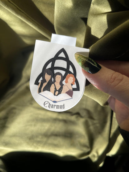 Power of Three - Charmed Inspired Magnetic Bookmark | Sister Witches Bookmark |