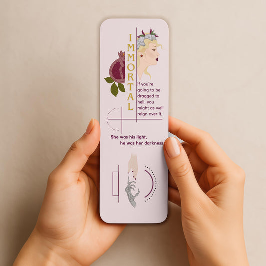 Queen of the Underworld | Persephone's Bookmark | Mythical Goddess Inspired